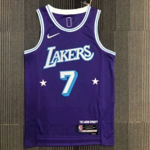 Maillot Homme Carmelo Anthony Purple Team Jersey – 75th Anniversary City Edition
