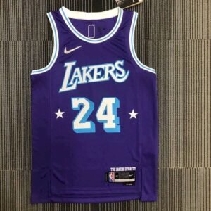 Maillot Homme Kobe Bryant Purple Team Jersey – 75th Anniversary City Edition