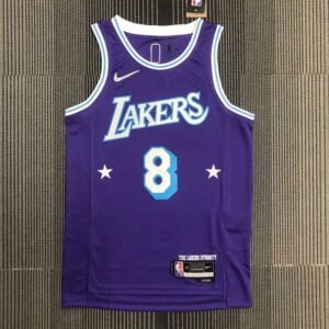 Maillot Homme Kobe Bryant Purple Team Jersey – 75th Anniversary City Edition