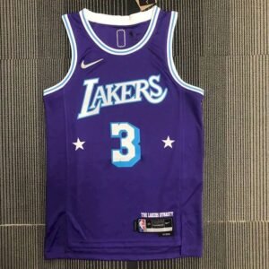 Maillot Homme Anthony Davis Purple Team Jersey – 75th Anniversary City Edition