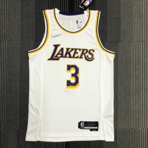 Maillot Homme Anthony Davis White Team Jersey – 75th Anniversary Edition