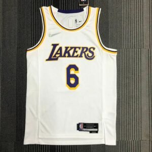 Maillot Homme LeBron James White Team Jersey – 75th Anniversary Edition