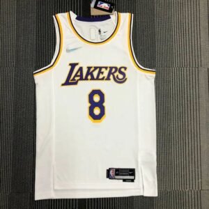 Maillot Homme Kobe Bryant White Team Jersey – 75th Anniversary Edition
