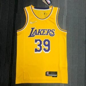 Maillot Homme Dwight Howard Yellow Team Jersey – 75th Anniversary Edition