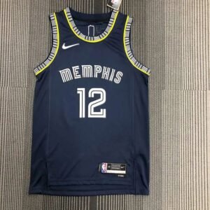 Maillot Homme Ja Morant Black Team Jersey – 75th Anniversary City Edition