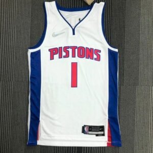 Maillot Homme Allen Iverson White Team Jersey – 75th Anniversary Edition