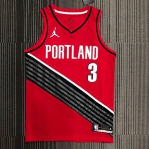 Maillot Homme C.J. McCollum Red Team Jersey – Statement Edition