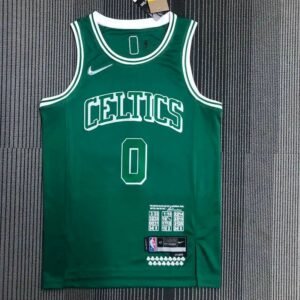 Maillot Homme Jayson Tatum Green Team Jersey – 75th Anniversary City Edition