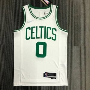 Maillot Homme Jayson Tatum White Team Jersey – 75th Anniversary Edition