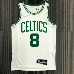 Maillot Homme Kemba Walker White Team Jersey – 75th Anniversary Edition