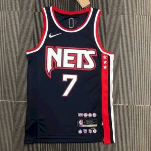 Maillot Homme Kevin Durant Navy Team Jersey – 75th Anniversary City Edition