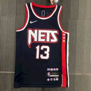 Maillot Homme James Harden Navy Team Jersey – 75th Anniversary City Edition