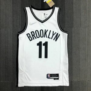 Maillot Homme Kyrie Irving White Team Jersey – 75th Anniversary Edition