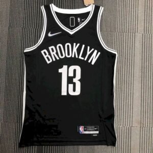 Maillot Homme James Harden Black Team Jersey – 75th Anniversary Edition