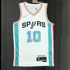 Maillot Homme Demar DeRozan White Team Jersey – 75th Anniversary City Edition