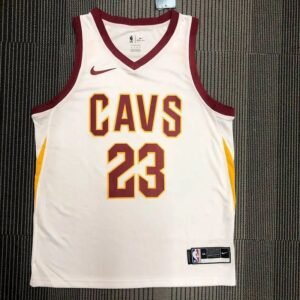 Maillot Homme LeBron James White Team Jersey – Association Edition