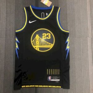 Maillot Homme Draymond Green Black Team Jersey – 75th Anniversary City Edition
