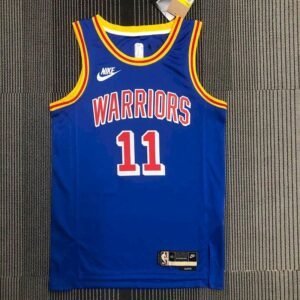 Maillot Homme Klay Thompson Blue Team Jersey – 75th Anniversary Classics Edition