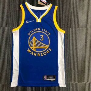 Maillot Homme Jordan Poole Blue Team Jersey – 75th Anniversary Edition