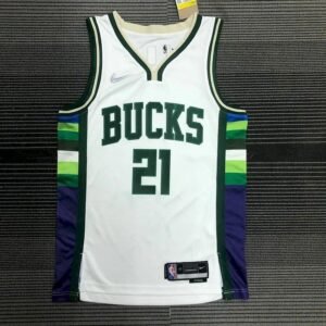 Maillot Homme Jrue Holiday White Team Jersey – 75th Anniversary City Edition