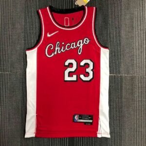 Maillot Homme Michael Jordan Red Team Jersey – City Edition
