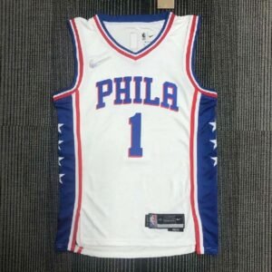 Maillot Homme James Harden White Team Jersey – 75th Anniversary Edition
