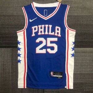 Maillot Homme Ben Simmons Blue Team Jersey – 75th Anniversary Edition