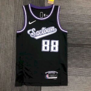 Maillot Homme Neemias Queta Black Team Jersey – City Edition