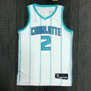 Maillot Homme LaMelo Ball White Team Jersey – 75th Anniversary Edition