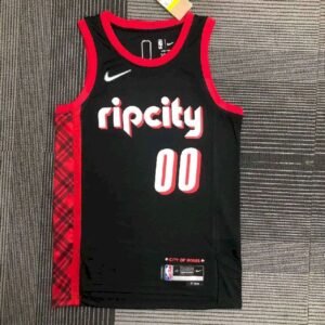 Maillot Homme Carmelo Anthony Black Team Jersey – City Edition