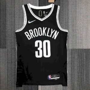 Maillot Homme Stephen Curry Black Team Jersey – 75th Anniversary Edition