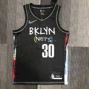 Maillot Homme Stephen Curry Black Team Jersey