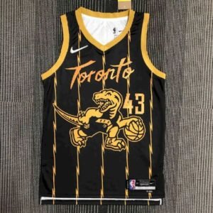 Maillot Homme Pascal Siakam Black Team Jersey – City Edition