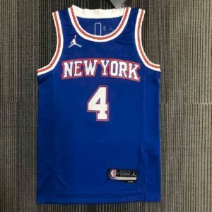 Maillot Homme Derrick Rose Blue Team Jersey – Statement Edition