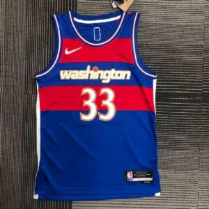 Maillot Homme Kyle Kuzma Blue Team Jersey – City Edition