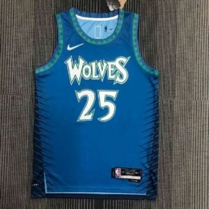 Maillot Homme Derrick Rose Blue Team Jersey – City Edition