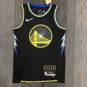Maillot Homme Klay Thompson Black Team Jersey – City Edition