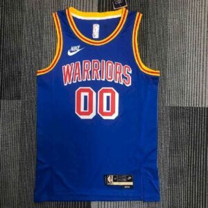 Maillot Homme Jonathan Kuminga Blue Retro Team – 75th Anniversary Edition