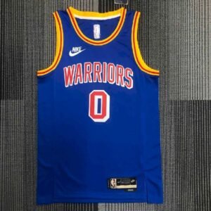 Maillot Homme Gary Payton II Blue Retro Team Jersey – 75th Anniversary Edition