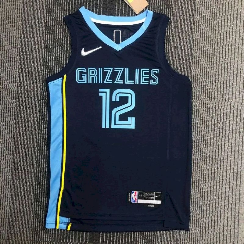 Maillot Homme Ja Morant Blue Team Jersey – 75th Anniversary Edition