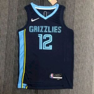Maillot Homme Ja Morant Blue Team Jersey – 75th Anniversary Edition