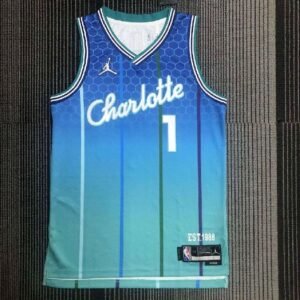 Maillot Homme LaMelo Ball Blue Team Jersey – City Edition