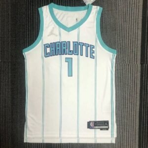 Maillot Homme LaMelo Ball White Team Jersey – 75th Anniversary Edition