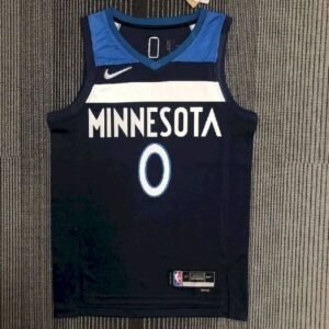 Maillot Homme D’Angelo Russell Blue Team Jersey – 75th Anniversary Edition