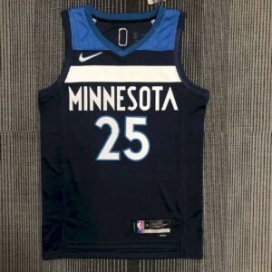 Maillot Homme Derrick Rose Blue Team Jersey – 75th Anniversary Edition