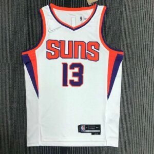 Maillot Homme Steve Nash White Team Jersey – 75th Anniversary Edition