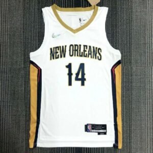 Maillot Homme Brandon Ingram White Team Jersey – 75th Anniversary Edition