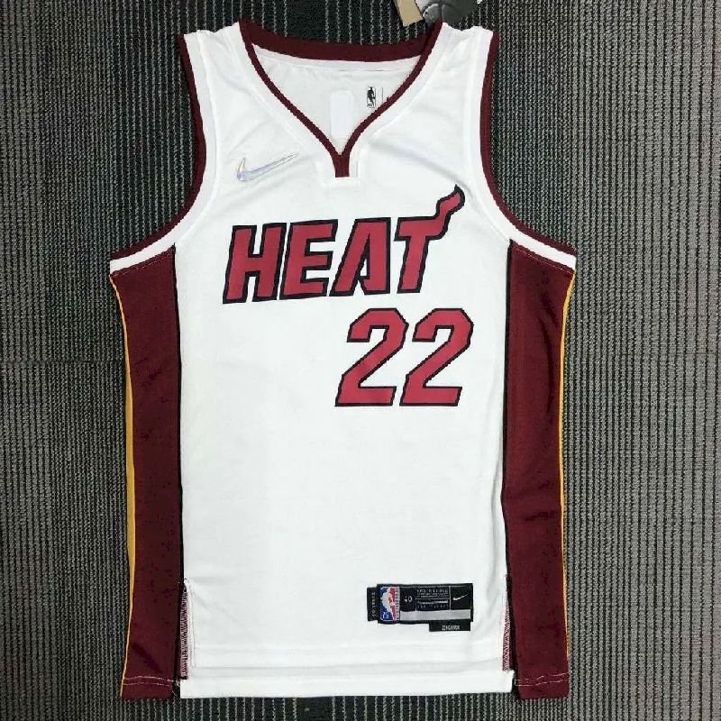 Maillot Homme Jimmy Butler White Team Jersey – 75th Anniversary Edition