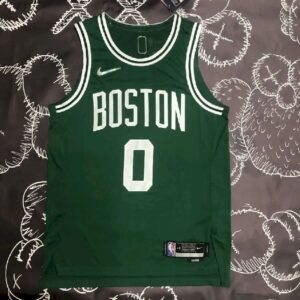 Maillot Homme Jayson Tatum Green Team Jersey – Authentic Edition