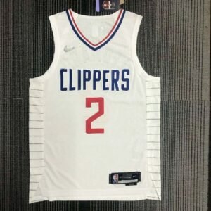 Maillot Homme Kawhi Leonard White Team Jersey – Authentic Edition